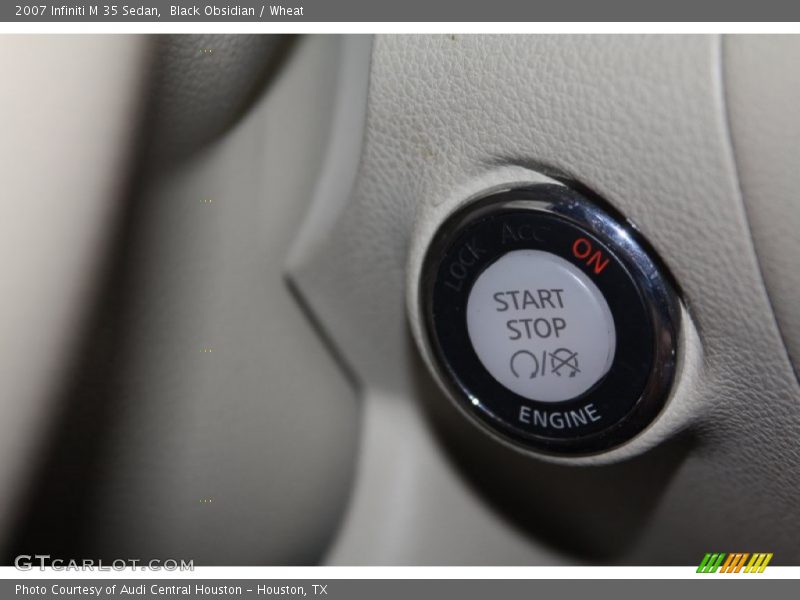Black Obsidian / Wheat 2007 Infiniti M 35 Sedan
