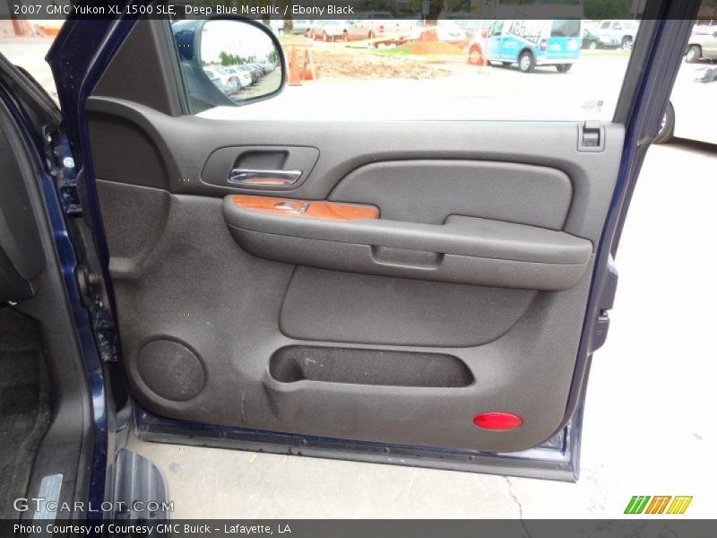 Deep Blue Metallic / Ebony Black 2007 GMC Yukon XL 1500 SLE