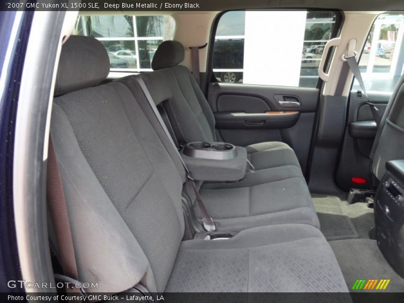 Deep Blue Metallic / Ebony Black 2007 GMC Yukon XL 1500 SLE