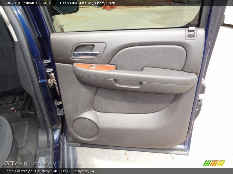 Deep Blue Metallic / Ebony Black 2007 GMC Yukon XL 1500 SLE