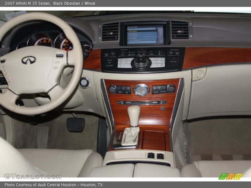 Black Obsidian / Wheat 2007 Infiniti M 35 Sedan