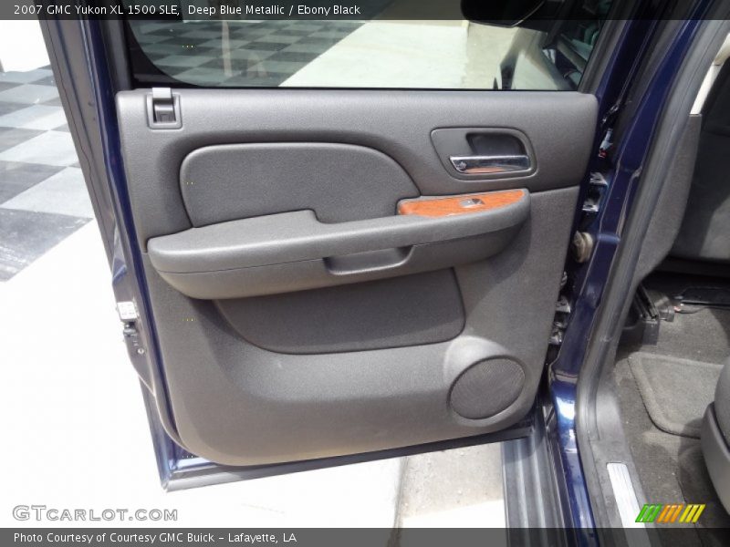 Deep Blue Metallic / Ebony Black 2007 GMC Yukon XL 1500 SLE