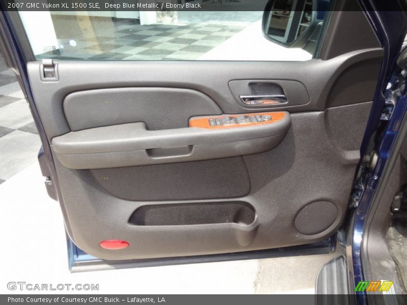 Deep Blue Metallic / Ebony Black 2007 GMC Yukon XL 1500 SLE