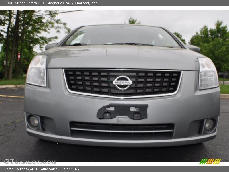 Magnetic Gray / Charcoal/Steel 2008 Nissan Sentra 2.0