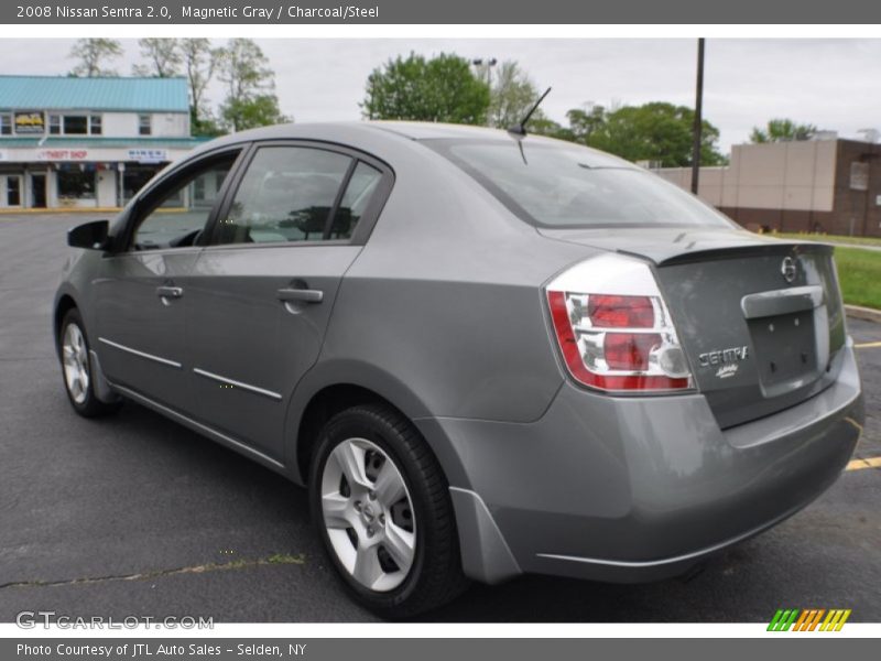 Magnetic Gray / Charcoal/Steel 2008 Nissan Sentra 2.0