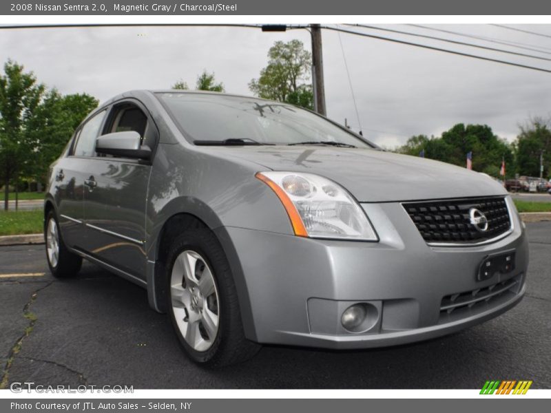 Magnetic Gray / Charcoal/Steel 2008 Nissan Sentra 2.0