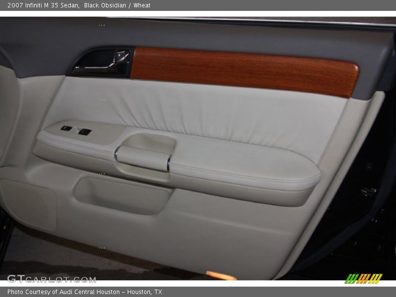 Black Obsidian / Wheat 2007 Infiniti M 35 Sedan