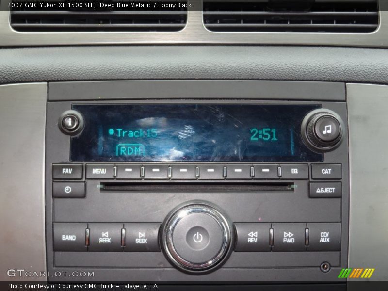 Deep Blue Metallic / Ebony Black 2007 GMC Yukon XL 1500 SLE