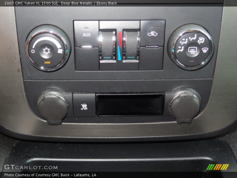 Deep Blue Metallic / Ebony Black 2007 GMC Yukon XL 1500 SLE