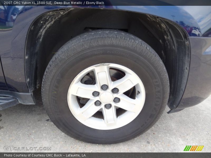 Deep Blue Metallic / Ebony Black 2007 GMC Yukon XL 1500 SLE