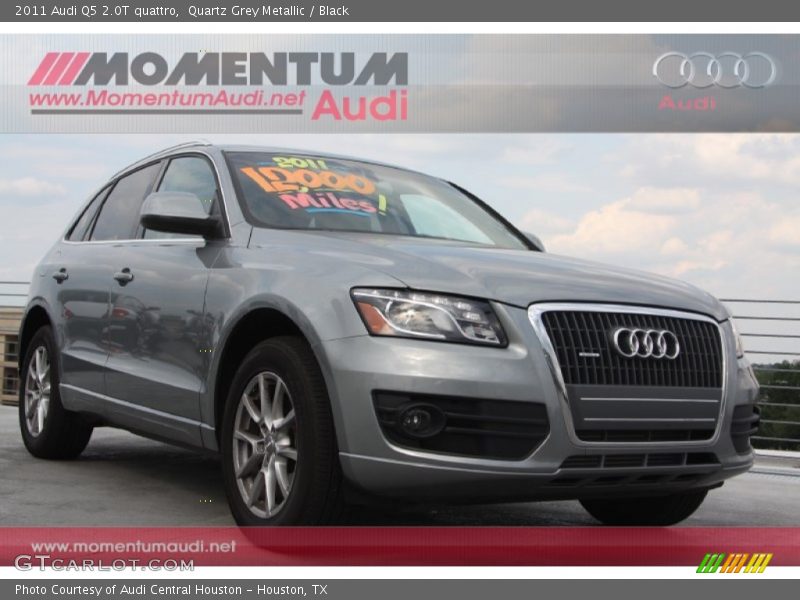 Quartz Grey Metallic / Black 2011 Audi Q5 2.0T quattro