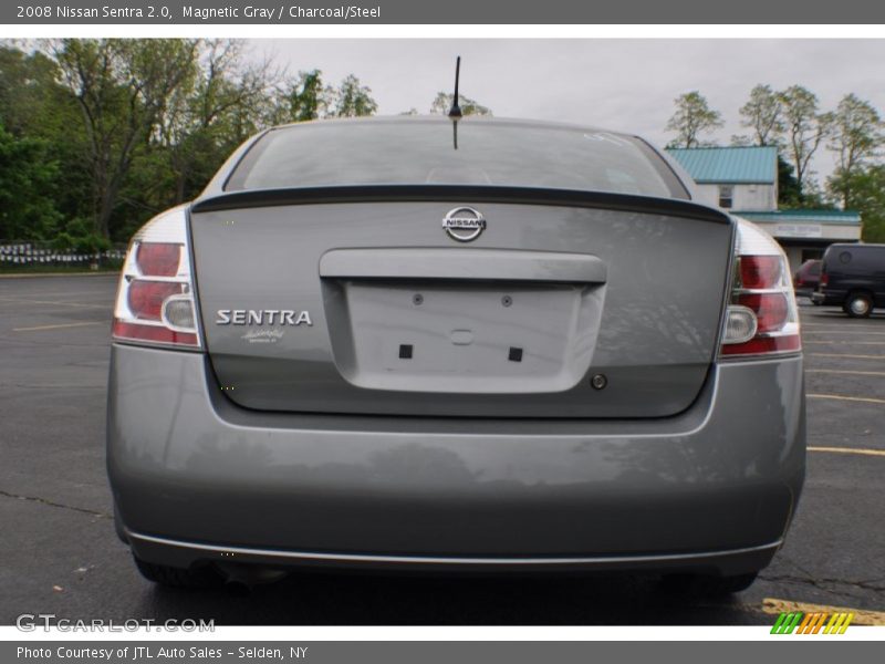 Magnetic Gray / Charcoal/Steel 2008 Nissan Sentra 2.0
