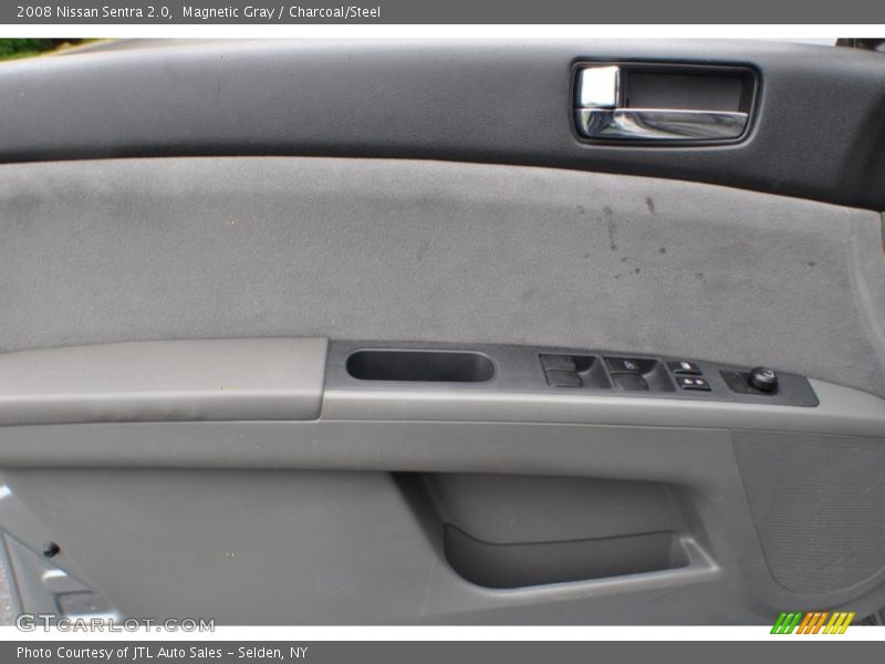 Magnetic Gray / Charcoal/Steel 2008 Nissan Sentra 2.0