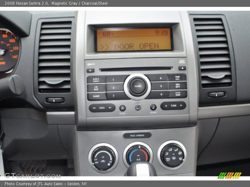 Magnetic Gray / Charcoal/Steel 2008 Nissan Sentra 2.0