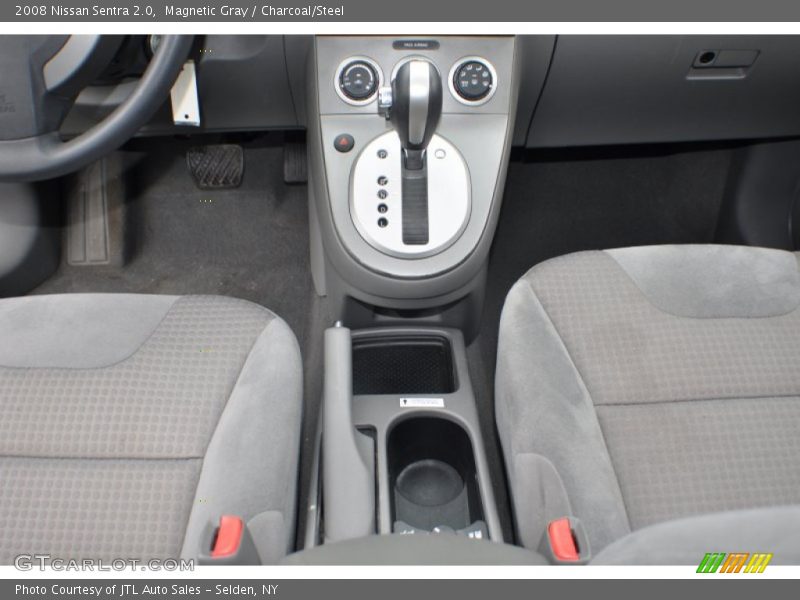 Magnetic Gray / Charcoal/Steel 2008 Nissan Sentra 2.0