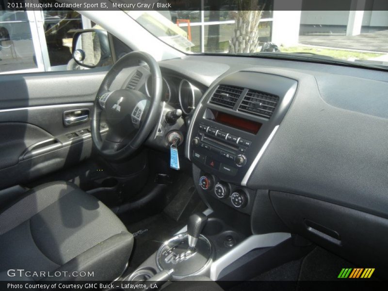 Mercury Gray / Black 2011 Mitsubishi Outlander Sport ES