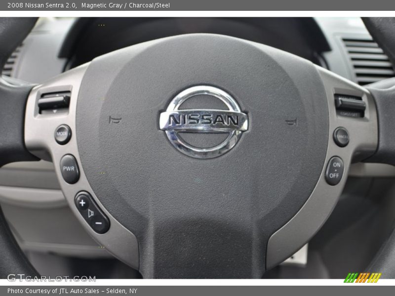 Magnetic Gray / Charcoal/Steel 2008 Nissan Sentra 2.0