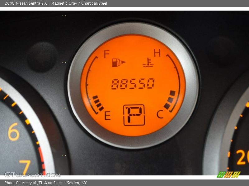 Magnetic Gray / Charcoal/Steel 2008 Nissan Sentra 2.0
