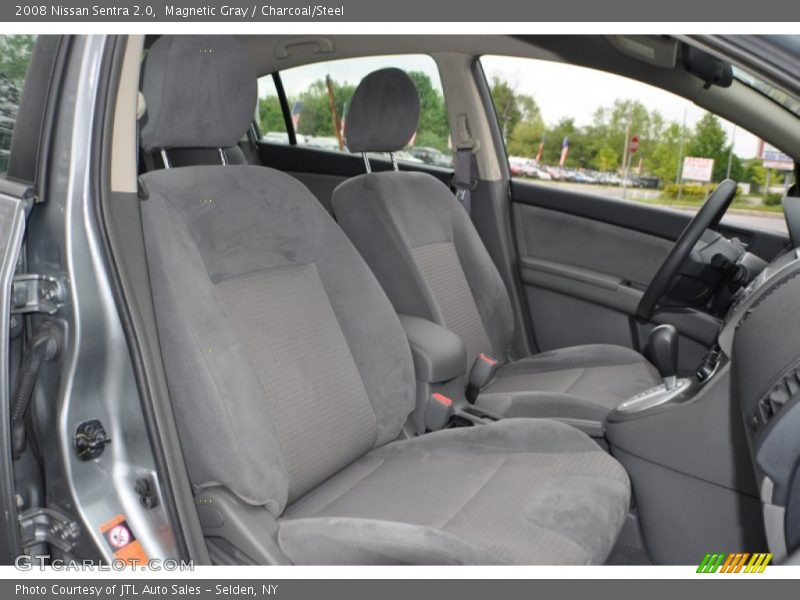 Magnetic Gray / Charcoal/Steel 2008 Nissan Sentra 2.0
