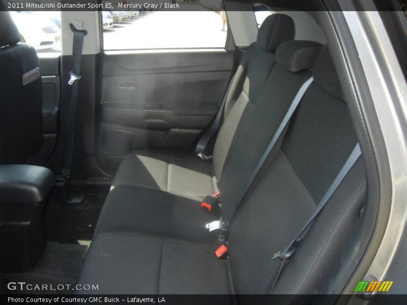Mercury Gray / Black 2011 Mitsubishi Outlander Sport ES