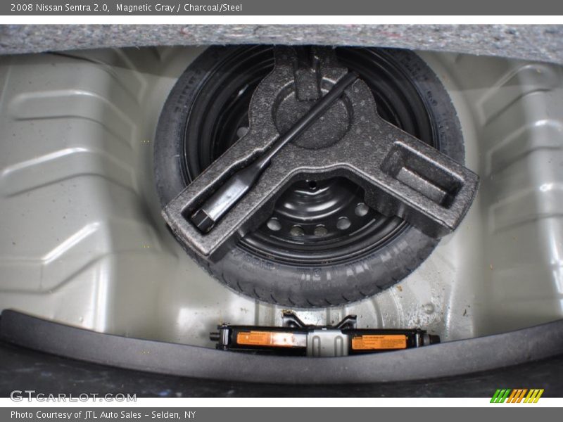 Magnetic Gray / Charcoal/Steel 2008 Nissan Sentra 2.0
