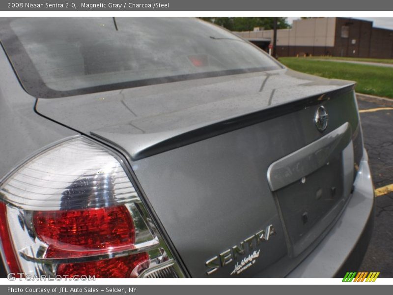 Magnetic Gray / Charcoal/Steel 2008 Nissan Sentra 2.0