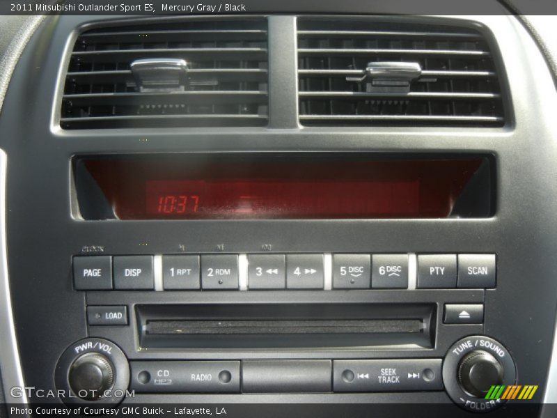Mercury Gray / Black 2011 Mitsubishi Outlander Sport ES