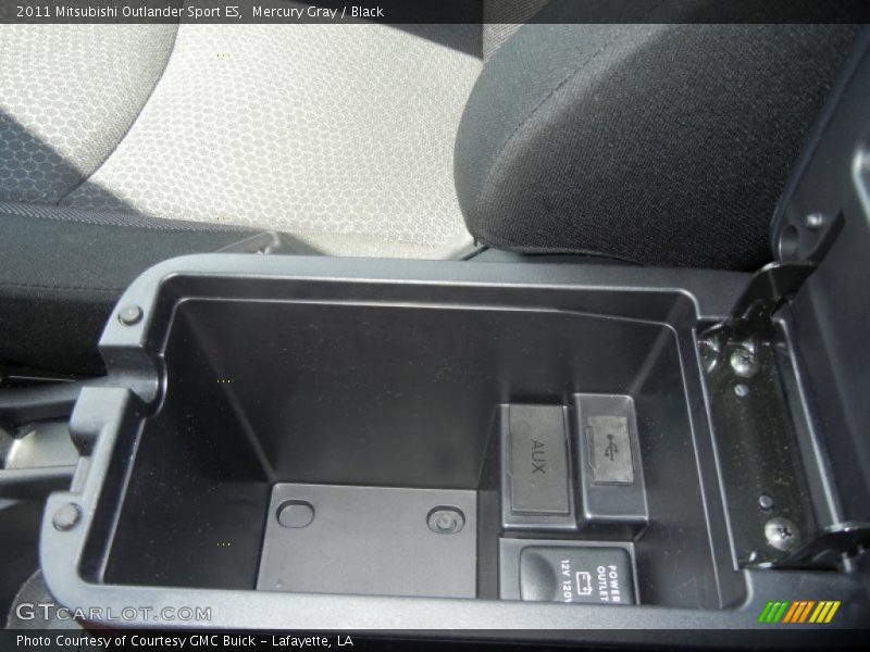 Mercury Gray / Black 2011 Mitsubishi Outlander Sport ES
