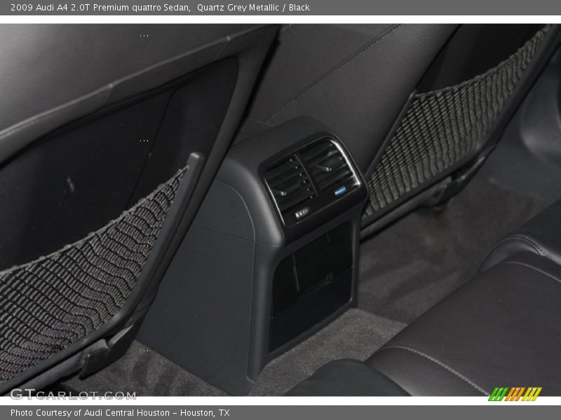 Quartz Grey Metallic / Black 2009 Audi A4 2.0T Premium quattro Sedan