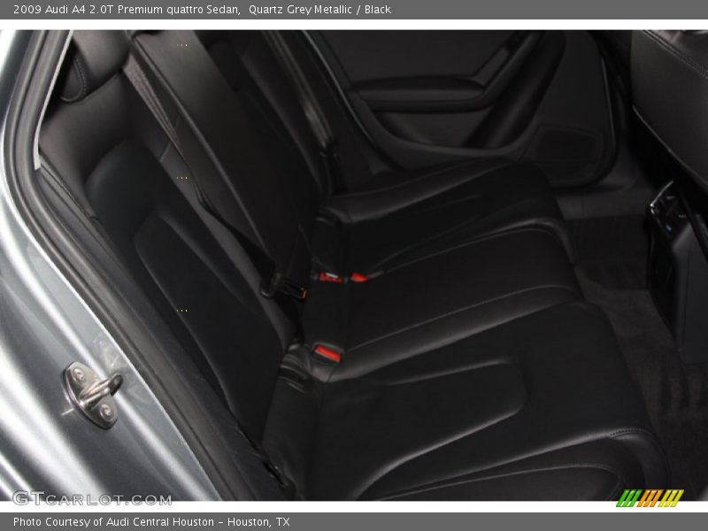 Quartz Grey Metallic / Black 2009 Audi A4 2.0T Premium quattro Sedan
