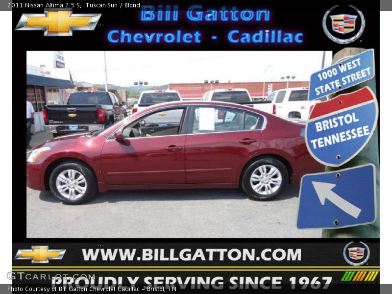 Tuscan Sun / Blond 2011 Nissan Altima 2.5 S
