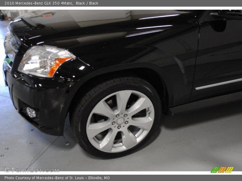 Black / Black 2010 Mercedes-Benz GLK 350 4Matic