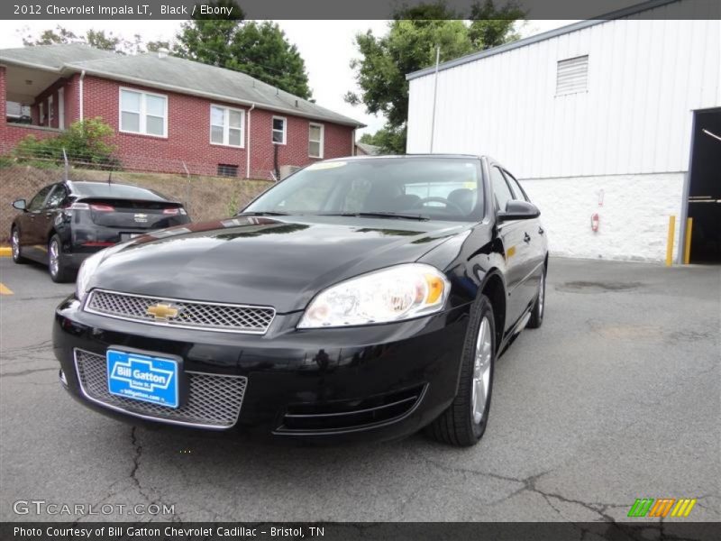 Black / Ebony 2012 Chevrolet Impala LT