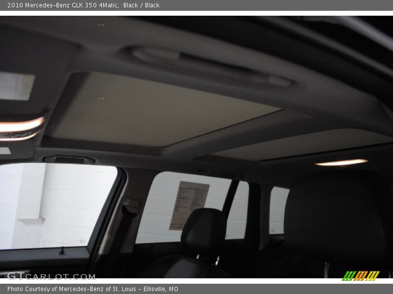 Black / Black 2010 Mercedes-Benz GLK 350 4Matic
