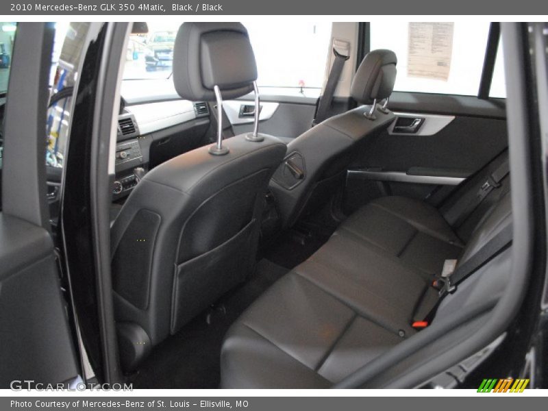 Black / Black 2010 Mercedes-Benz GLK 350 4Matic