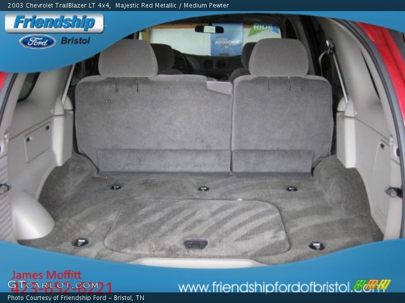 Majestic Red Metallic / Medium Pewter 2003 Chevrolet TrailBlazer LT 4x4