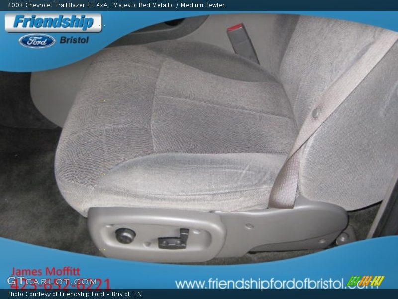 Majestic Red Metallic / Medium Pewter 2003 Chevrolet TrailBlazer LT 4x4
