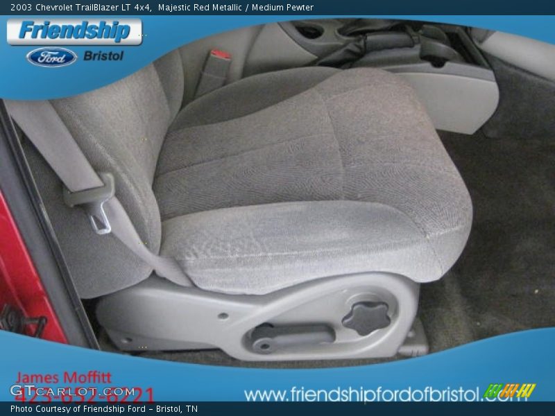 Majestic Red Metallic / Medium Pewter 2003 Chevrolet TrailBlazer LT 4x4