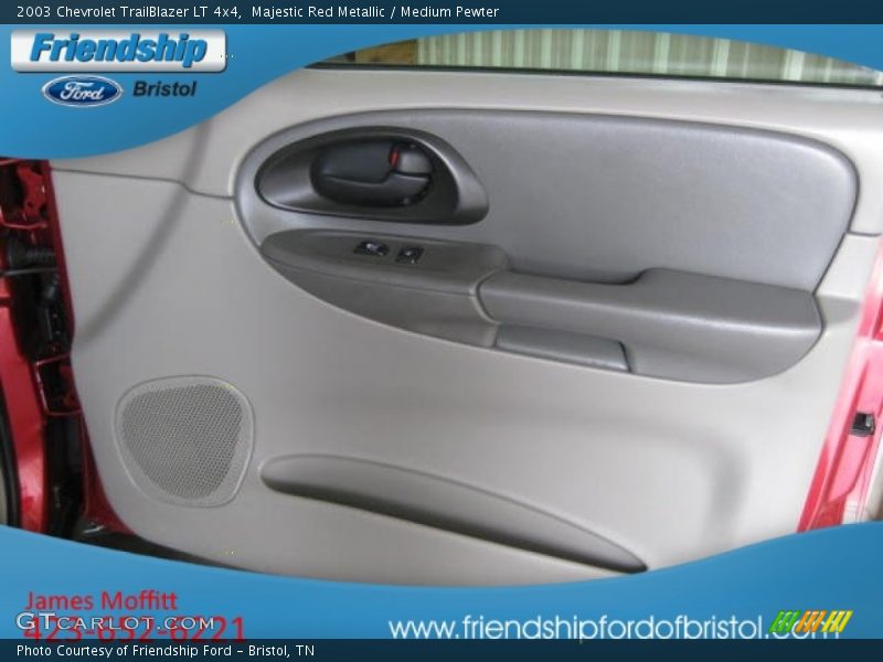 Majestic Red Metallic / Medium Pewter 2003 Chevrolet TrailBlazer LT 4x4