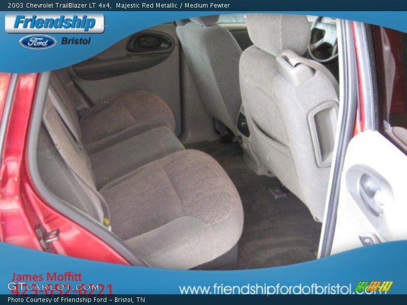 Majestic Red Metallic / Medium Pewter 2003 Chevrolet TrailBlazer LT 4x4