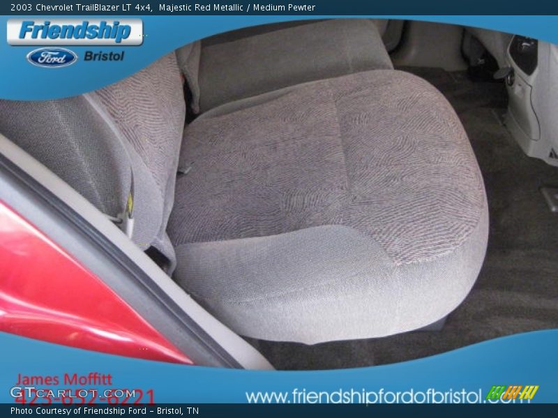 Majestic Red Metallic / Medium Pewter 2003 Chevrolet TrailBlazer LT 4x4