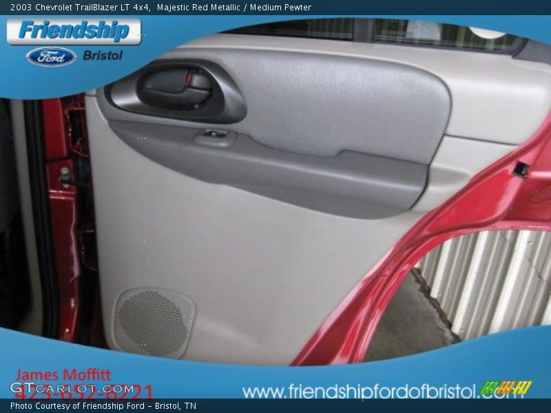 Majestic Red Metallic / Medium Pewter 2003 Chevrolet TrailBlazer LT 4x4