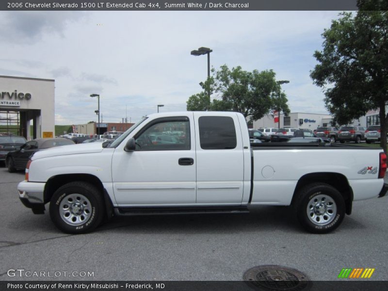 Summit White / Dark Charcoal 2006 Chevrolet Silverado 1500 LT Extended Cab 4x4
