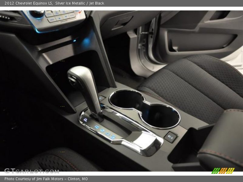 Silver Ice Metallic / Jet Black 2012 Chevrolet Equinox LS