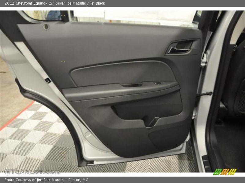 Silver Ice Metallic / Jet Black 2012 Chevrolet Equinox LS