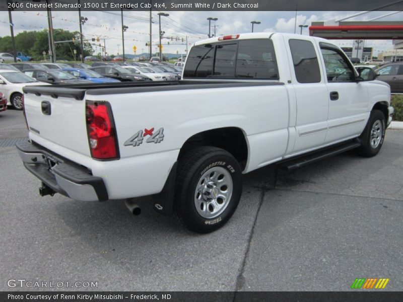 Summit White / Dark Charcoal 2006 Chevrolet Silverado 1500 LT Extended Cab 4x4