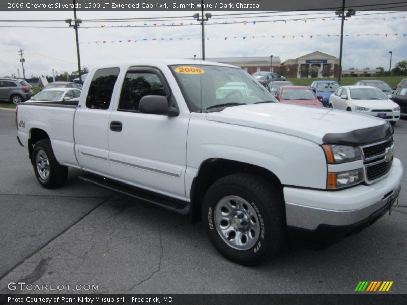 Summit White / Dark Charcoal 2006 Chevrolet Silverado 1500 LT Extended Cab 4x4