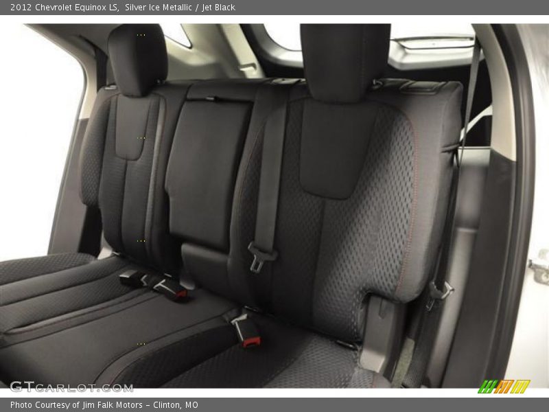 Silver Ice Metallic / Jet Black 2012 Chevrolet Equinox LS