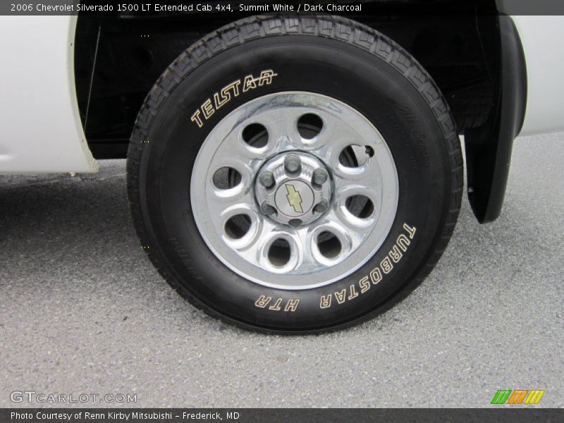 Summit White / Dark Charcoal 2006 Chevrolet Silverado 1500 LT Extended Cab 4x4