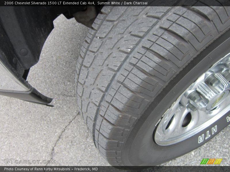 Summit White / Dark Charcoal 2006 Chevrolet Silverado 1500 LT Extended Cab 4x4